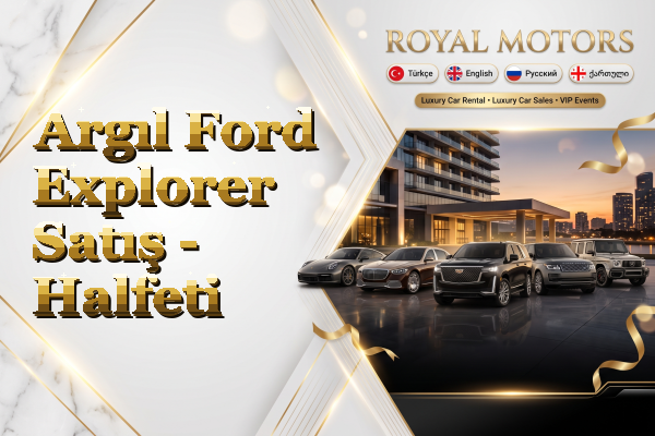 Argıl Ford Explorer Satış - Halfeti