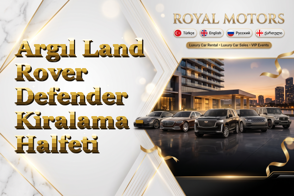 Argıl Land Rover Defender Kiralama - Halfeti