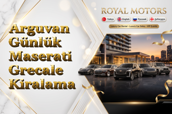 Arguvan Günlük Maserati Grecale Kiralama