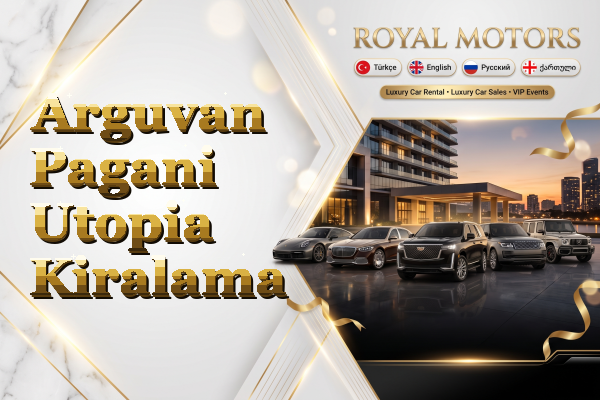 Arguvan Pagani Utopia Kiralama