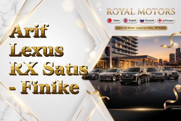 Arif Lexus RX Satış - Finike
