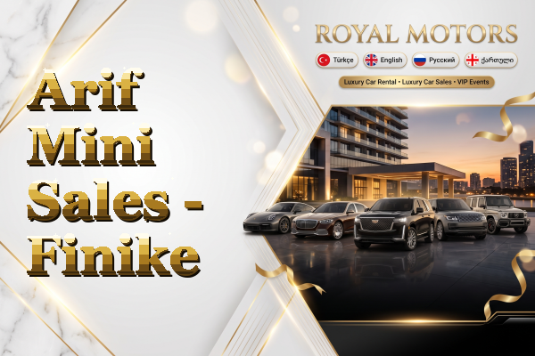Arif Mini Sales - Finike