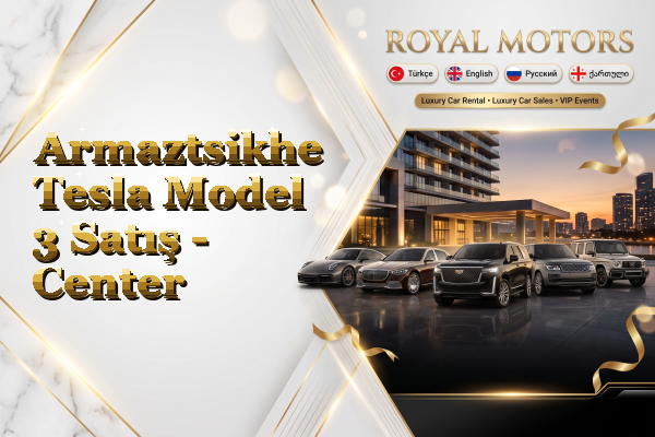 Armaztsikhe Tesla Model 3 Satış - Center