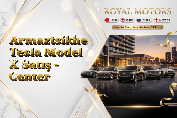 Armaztsikhe Tesla Model X Satış - Center