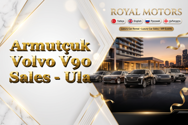 Armutçuk Volvo V90 Sales - Ula