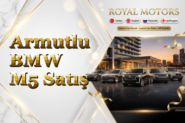 Armutlu BMW M5 Satış