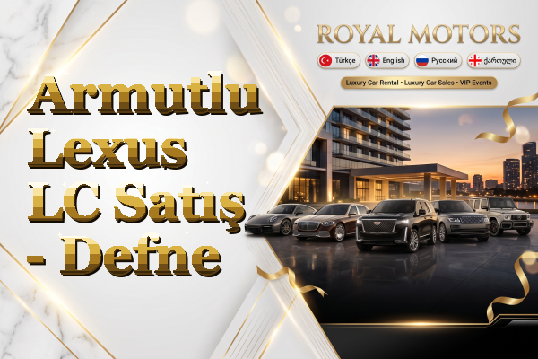 Armutlu Lexus LC Satış - Defne