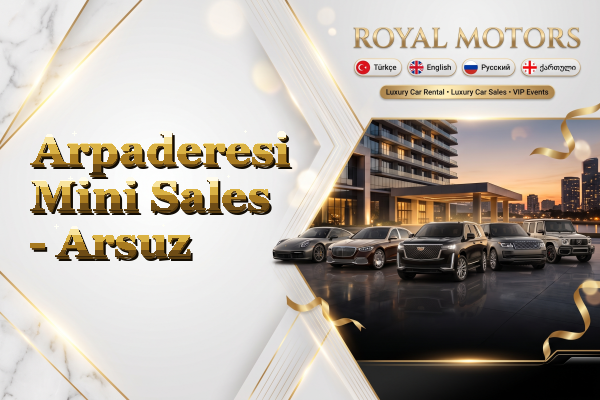 Arpaderesi Mini Sales - Arsuz