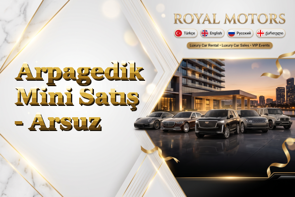 Arpagedik Mini Satış - Arsuz