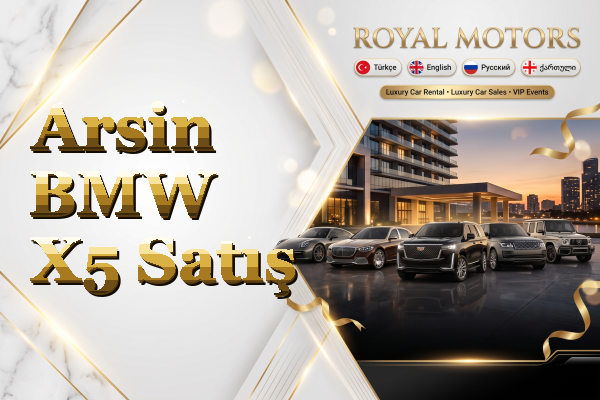 Arsin BMW X5 Satış