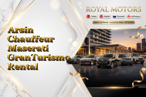 Arsin Chauffeur Maserati GranTurismo Rental