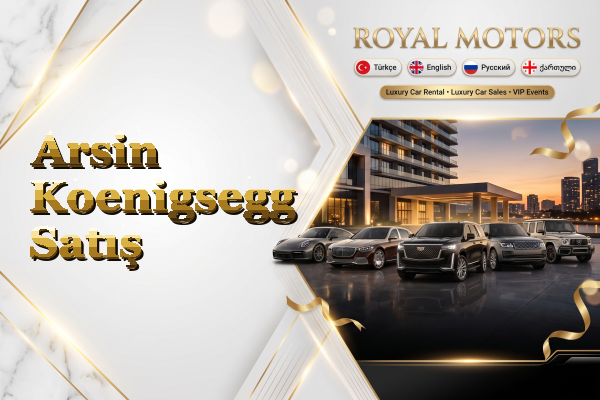 Arsin Koenigsegg Satış