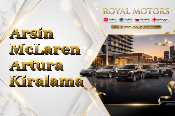Arsin McLaren Artura Kiralama