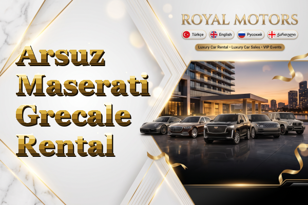 Arsuz Maserati Grecale Rental