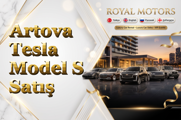 Artova Tesla Model S Satış