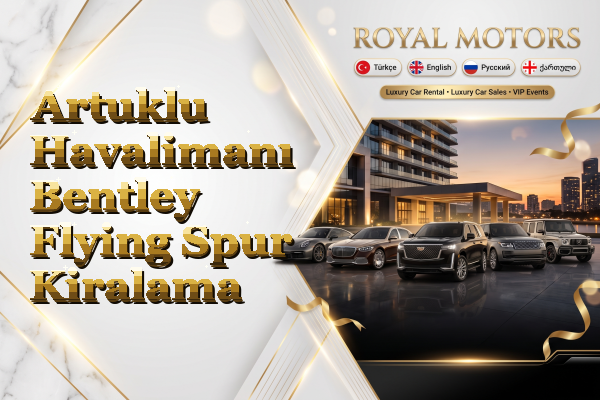 Artuklu Havalimanı Bentley Flying Spur Kiralama