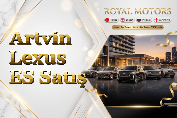 Artvin Lexus ES Satış