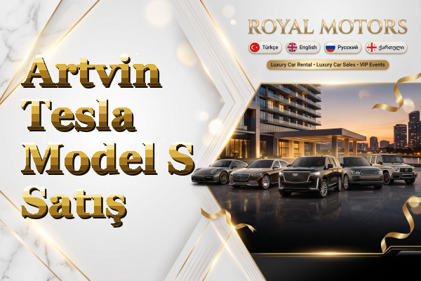 Artvin Tesla Model S Satış