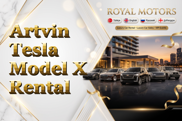 Artvin Tesla Model X Rental