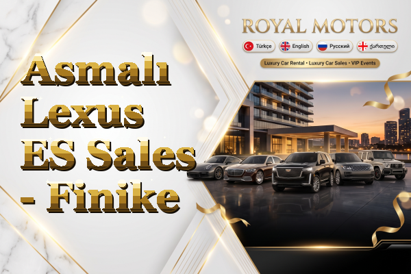 Asmalı Lexus ES Sales - Finike
