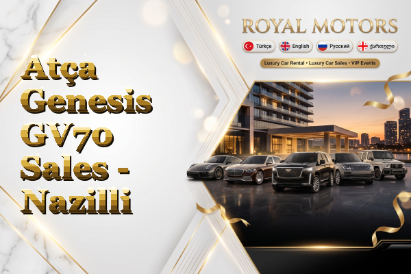 Atça Genesis GV70 Sales - Nazilli