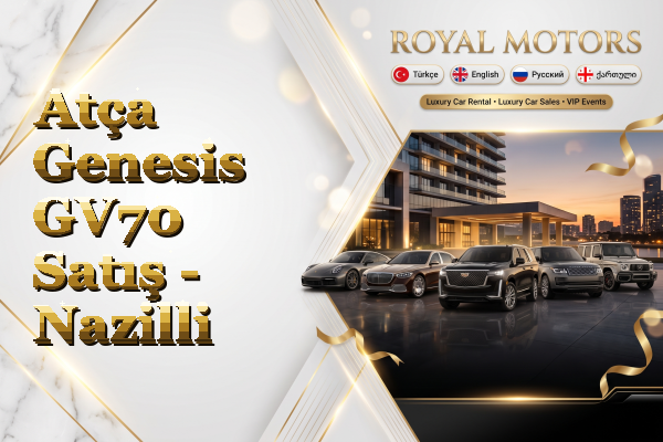 Atça Genesis GV70 Satış - Nazilli