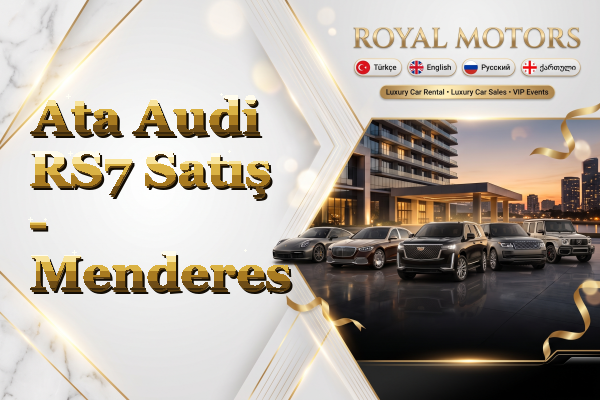 Ata Audi RS7 Satış - Menderes