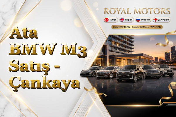 Ata BMW M3 Satış - Çankaya