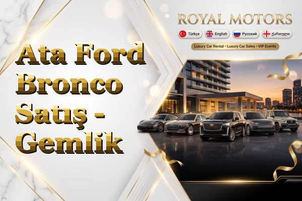 Ata Ford Bronco Satış - Gemlik