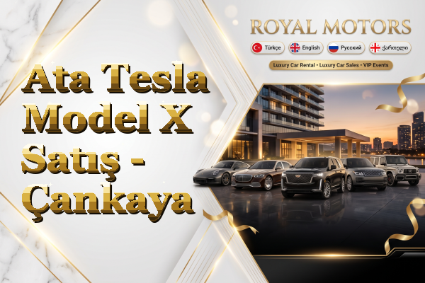 Ata Tesla Model X Satış - Çankaya