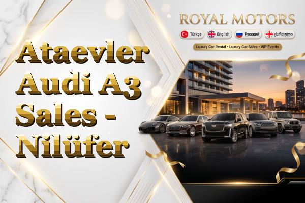 Ataevler Audi A3 Sales - Nilüfer