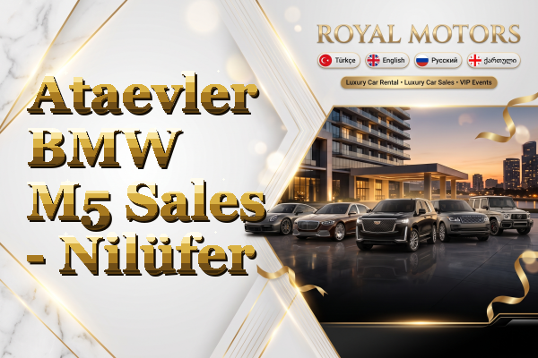 Ataevler BMW M5 Sales - Nilüfer