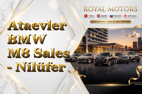 Ataevler BMW M8 Sales - Nilüfer