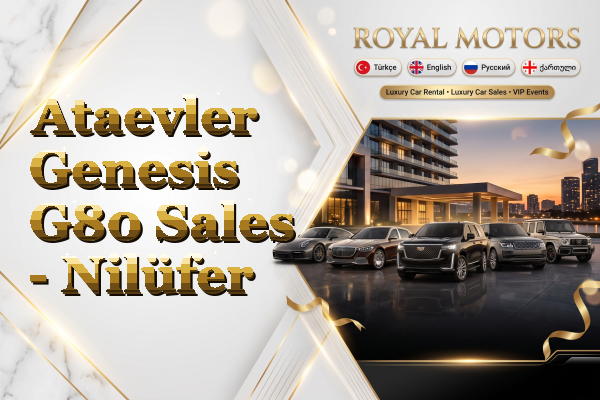 Ataevler Genesis G80 Sales - Nilüfer