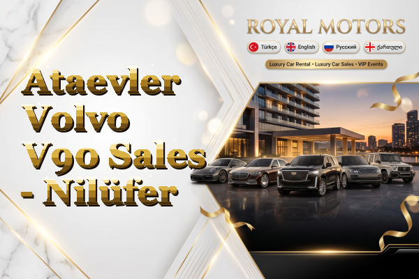 Ataevler Volvo V90 Sales - Nilüfer