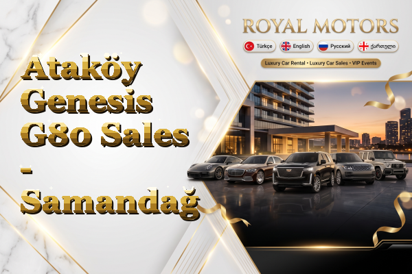 Ataköy Genesis G80 Sales - Samandağ