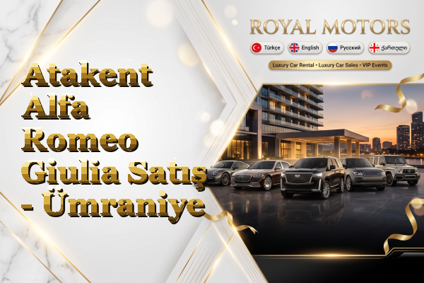 Atakent Alfa Romeo Giulia Satış - Ümraniye