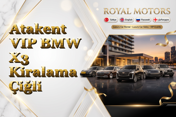 Atakent VIP BMW X3 Kiralama - Çiğli