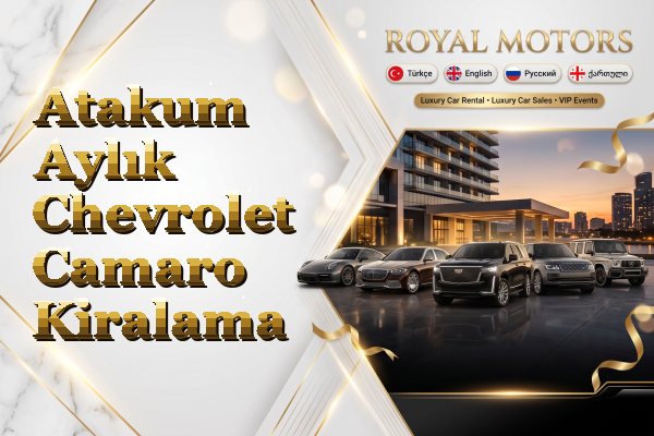 Atakum Aylık Chevrolet Camaro Kiralama