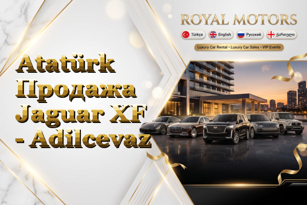 Atatürk Продажа Jaguar XF - Adilcevaz