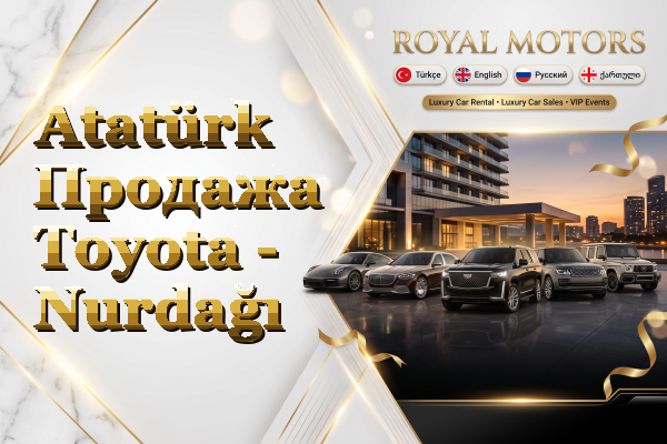 Atatürk Продажа Toyota - Nurdağı