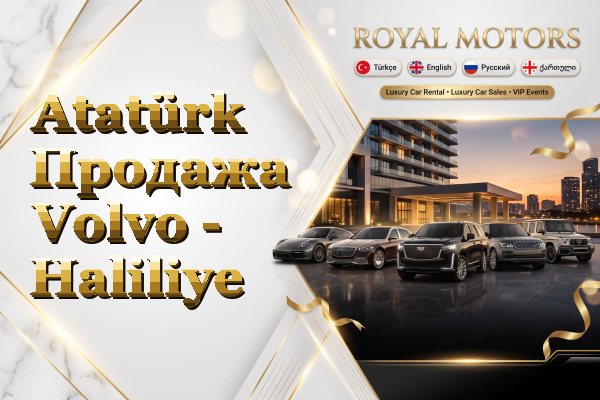 Atatürk Продажа Volvo - Haliliye