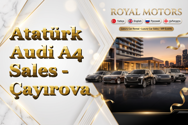 Atatürk Audi A4 Sales - Çayırova