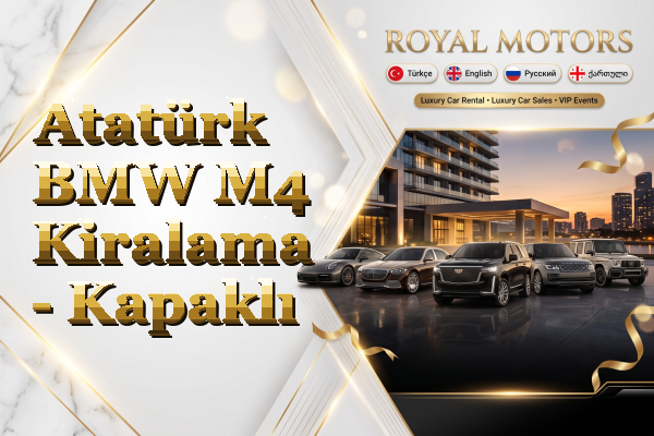 Atatürk BMW M4 Kiralama - Kapaklı
