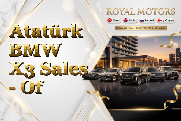 Atatürk BMW X3 Sales - Of