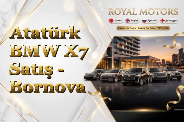Atatürk BMW X7 Satış - Bornova