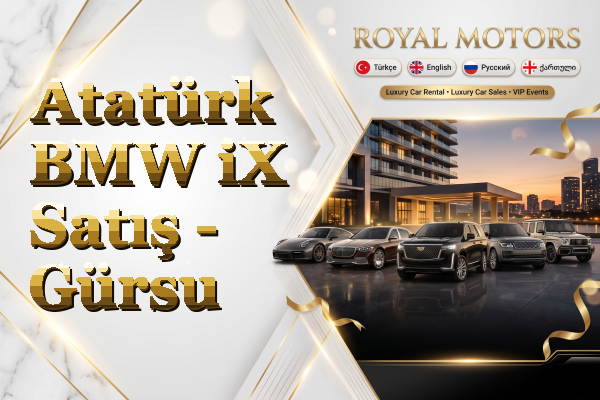 Atatürk BMW iX Satış - Gürsu