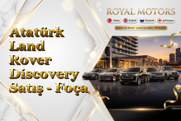 Atatürk Land Rover Discovery Satış - Foça
