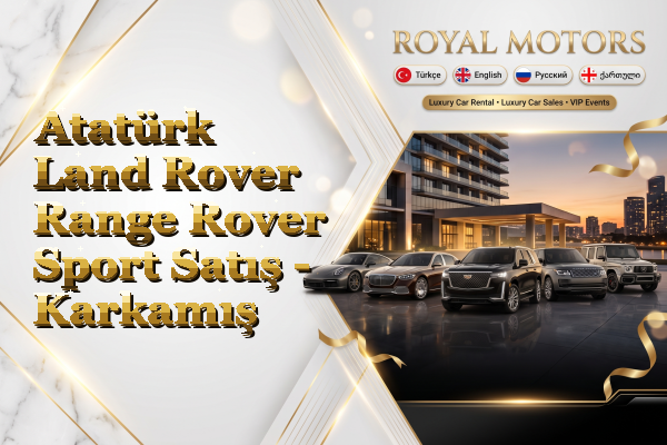 Atatürk Land Rover Range Rover Sport Satış - Karkamış