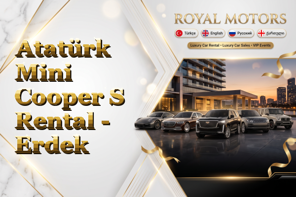 Atatürk Mini Cooper S Rental - Erdek